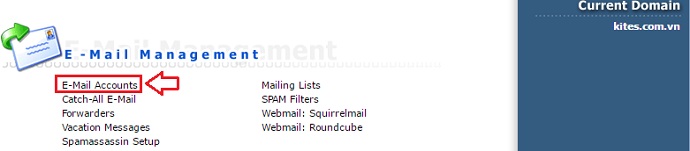 Chọn E-Mail Accounts