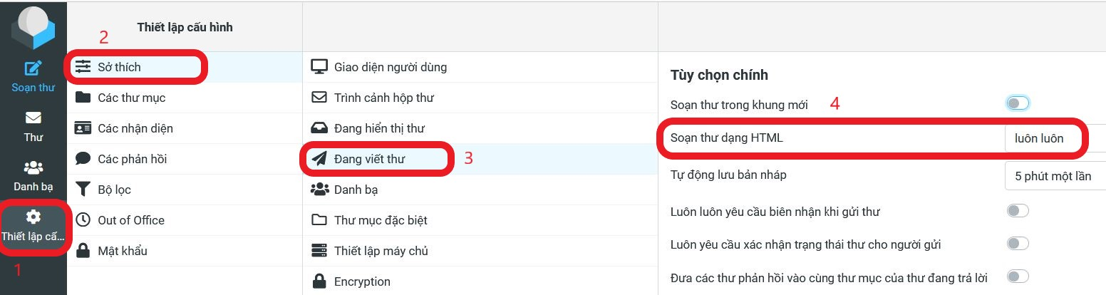  Hướng dẫn sử dụng Roundcube Webmail