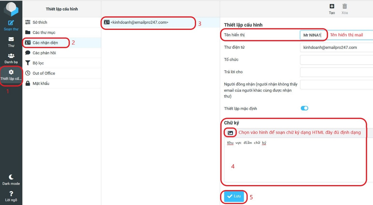 Hướng dẫn sử dụng Roundcube Webmail