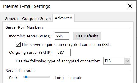  Hướng dẫn cài đặt email vào phần mềm Outlook
