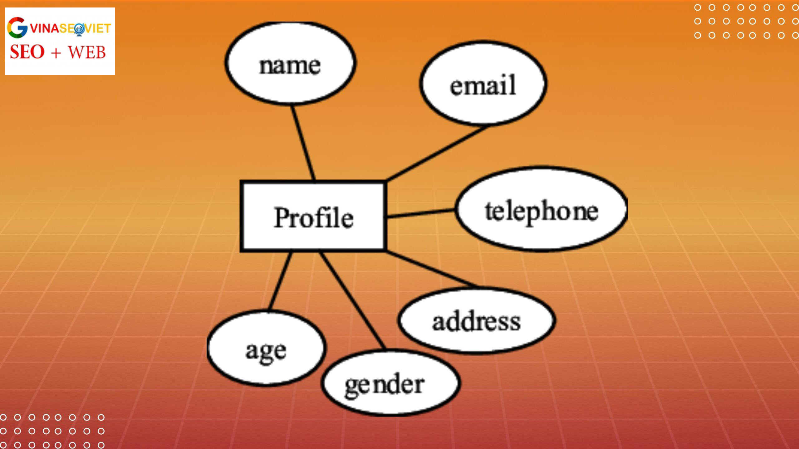 Minh họa cấu trúc entity của một Profile