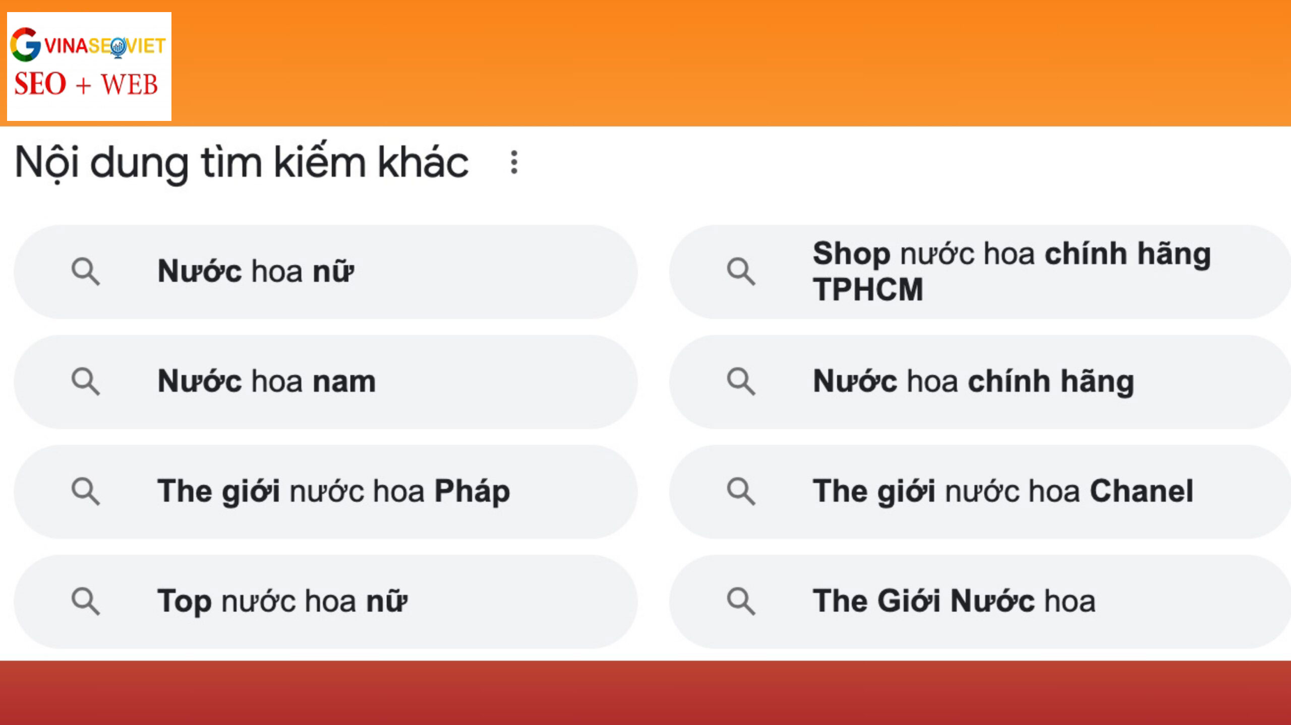 Tìm LSI Keywords trong các kết quả tìm kiếm khác