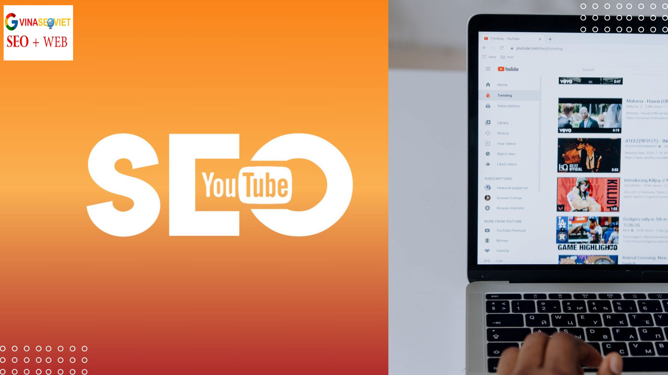 SEO Youtube là tập hợp các kỹ thuật giúp video lên thứ hạng
