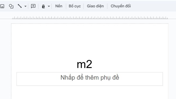 Nhập 'm2' hoặc 'm3'